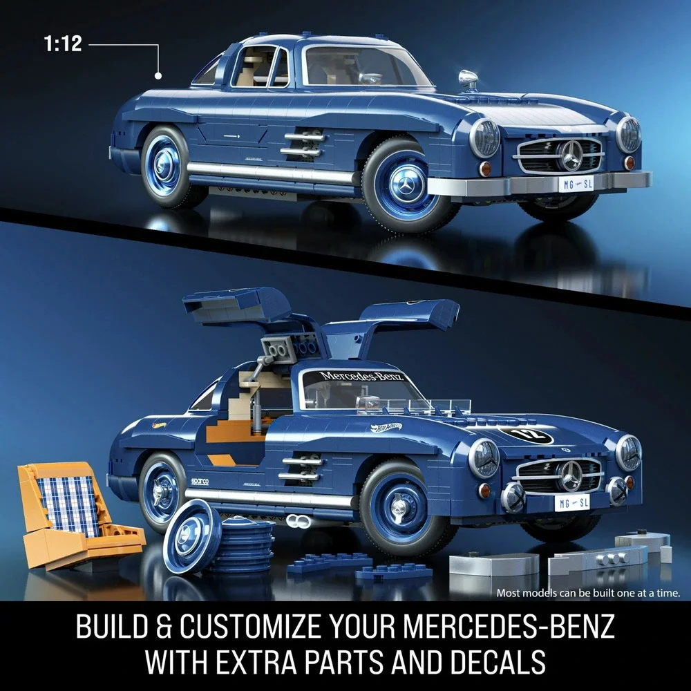 HOT WHEELS/MATTEL BRICK SHOP/MERCEDES BENZ 300 SL/HW25-99/NEW-SEALED/MSHWM070226